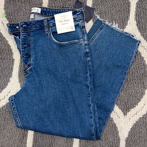 Abercrombie & fitch curve love the mom high rise
